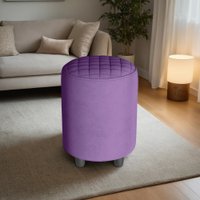 Пуф MONOFIX Йокки (велюр/фиолетовый №18)