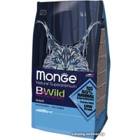 Сухой корм для кошек Monge BWild Adult Anchovies 10 кг