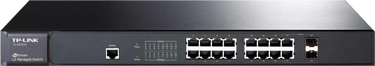 

Управляемый коммутатор 2-го уровня TP-Link TL-SG3216