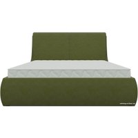 Кровать Mebelico Принцесса 160x200 (вельвет зеленый)