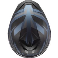 Мотошлем LS2 FF820 Rapid III Xtrem (2XS, черный/синий бензин)