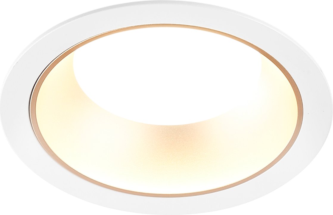 Точечный светильник Ambrella light TN52332 SWH/SGD (белый песок/золото песок)