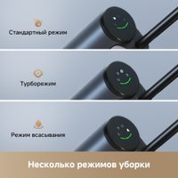 Вертикальный моющий пылесос Dreame G10 Wet and Dry Vacuum HHR12A (евровилка, черный)