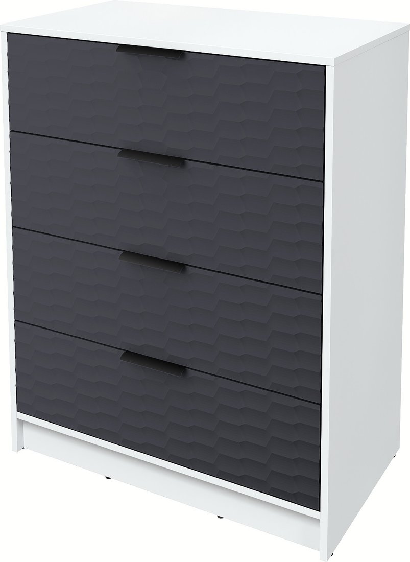 

Комод Интерлиния Концепт Зодиак КТ-К80 (белый платинум/пепел)