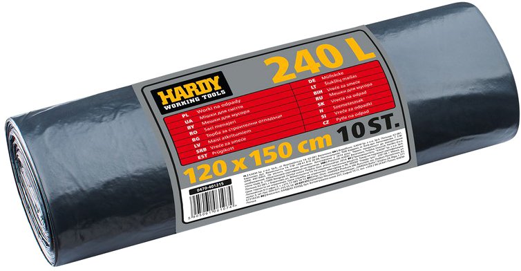 

Пакеты для строительного мусора Hardy 0470-401215 (10 шт)