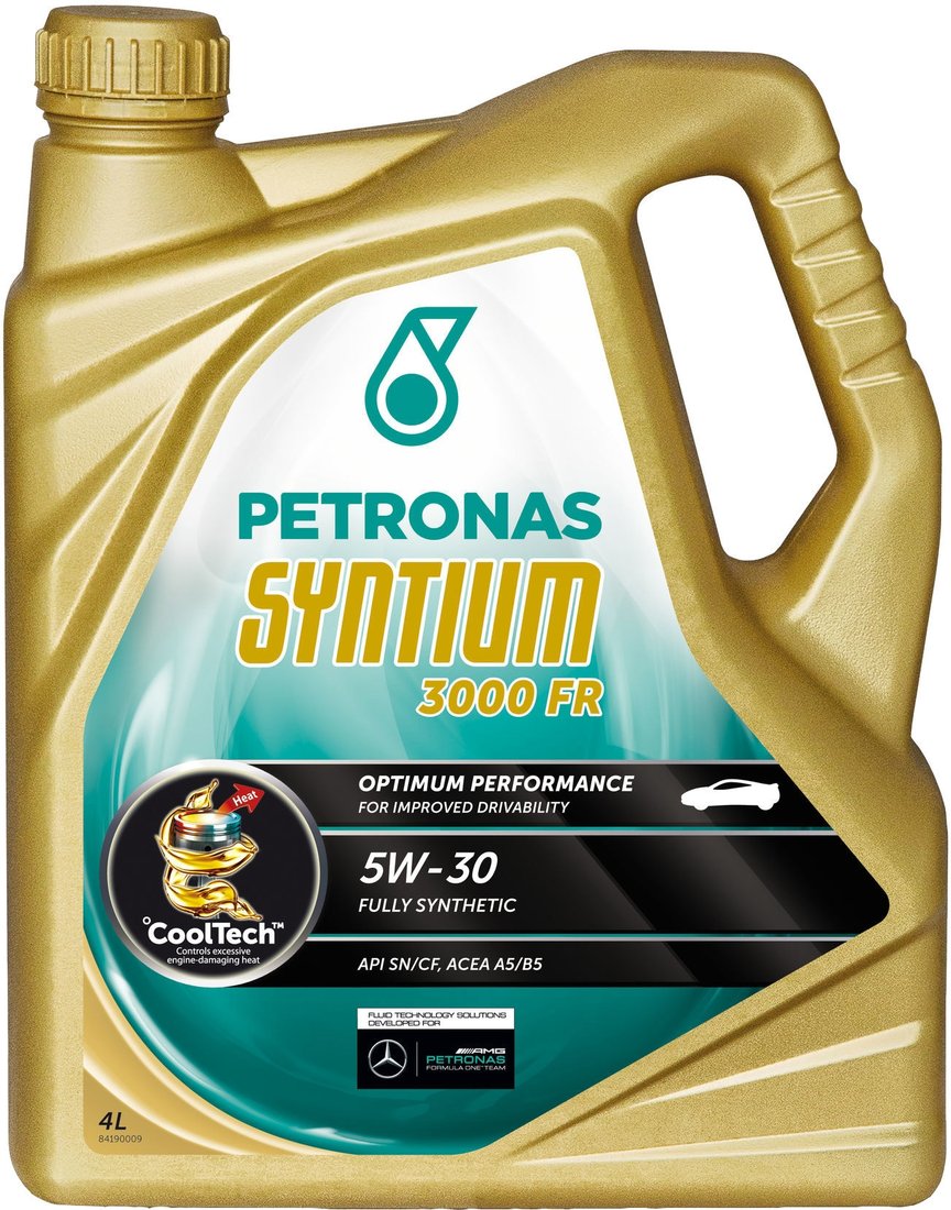

Моторное масло Petronas Syntium 3000 FR 5W-30 4л