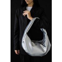 Женская сумка MT.style Hobo (серебристый)