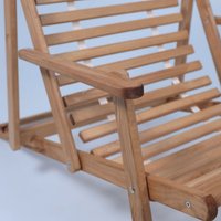 Кресло AksHome Dyatel (дерево, дуб)