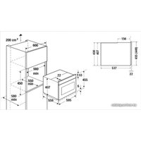 Электрический духовой шкаф Kuppersbusch CBM 6550.0 W8