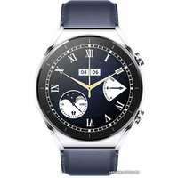 Умные часы Xiaomi Watch S1 (серебристый/синий, международная версия)