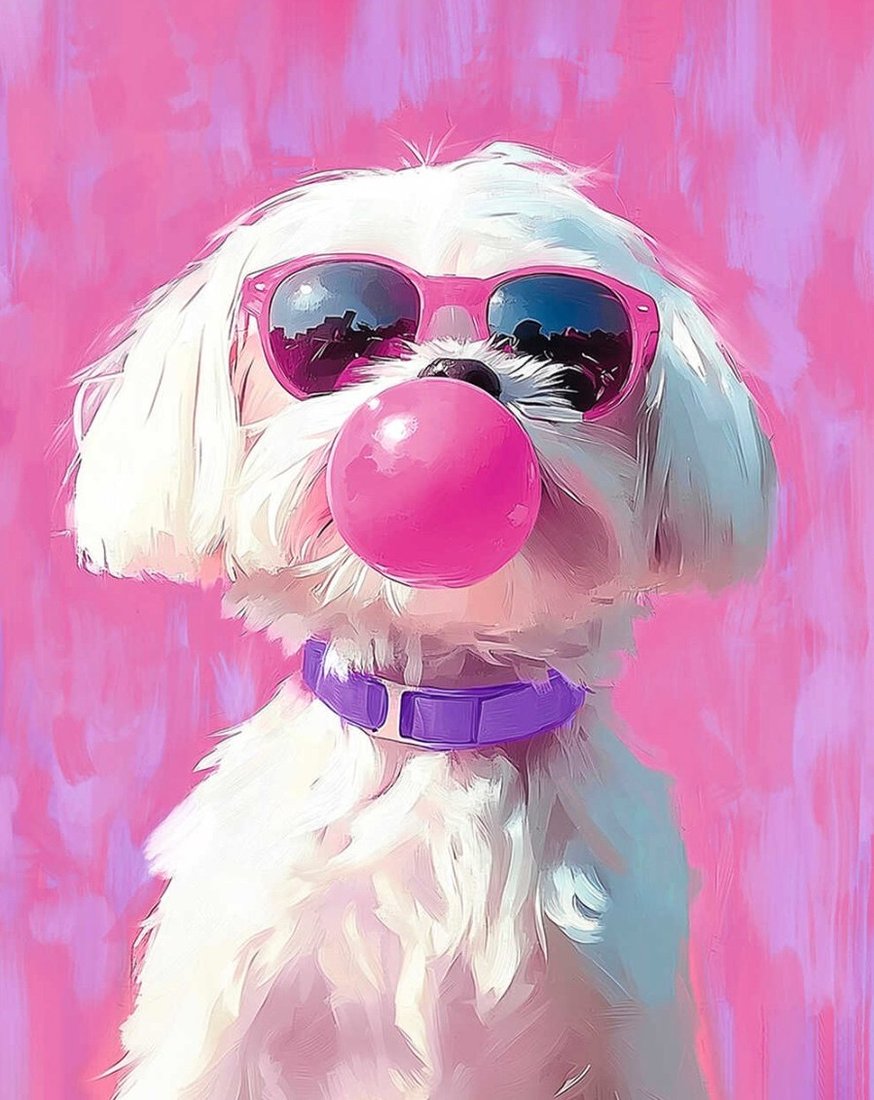 

Алмазная мозаика Феникс+ Бабл-пес 70793