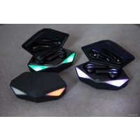 Наушники AccesStyle Wild TWS (черный/зеленый)