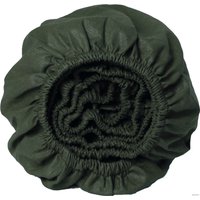 Евро комплект постельного белья Loon Emily (евро, наволочка 50x70, темно-зеленый)