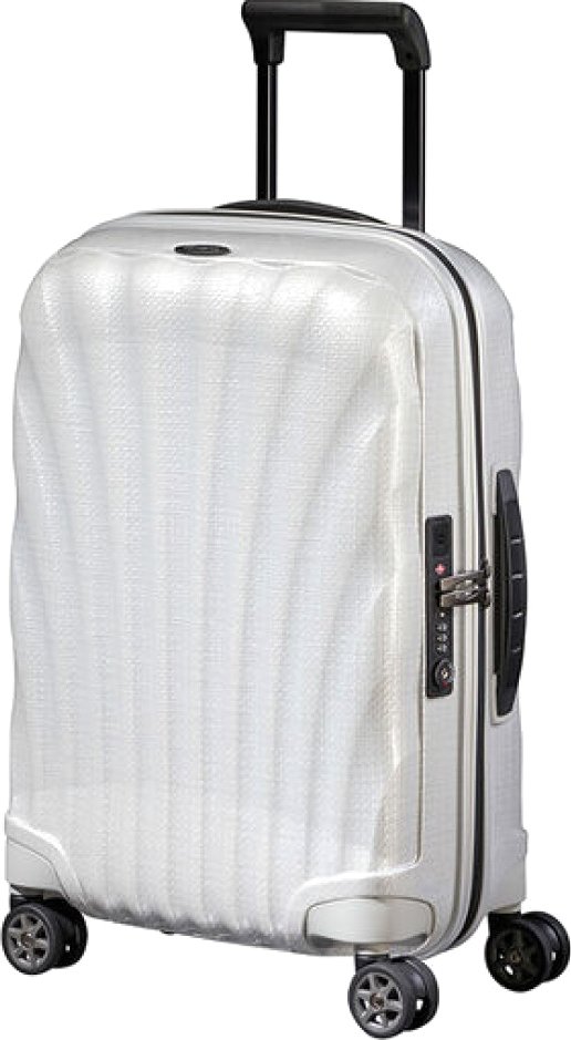 

Чемодан-спиннер Samsonite C-Lite Off White 55 см (42 л)