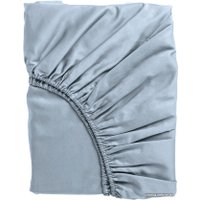 Простыня Loon Сатин 160x200 (светло-голубой)