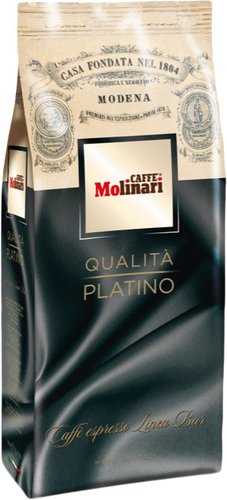 Кофе Molinari Platino в зернах 1000 г