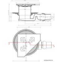 Трап/канал Pestan Confluo Standard Angle 2 Gold