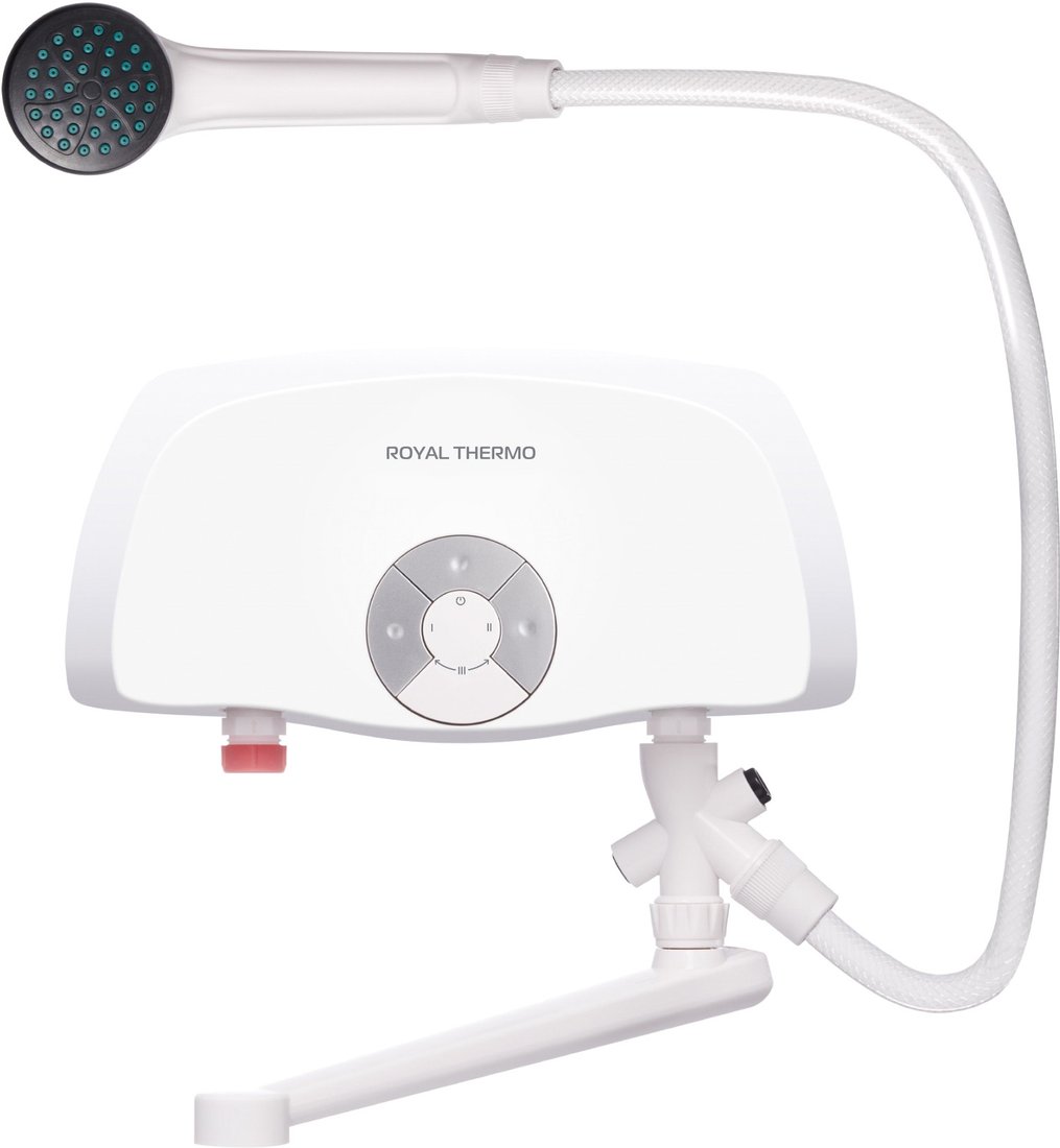 

Проточный электрический водонагреватель кран+душ Royal Thermo Smartfix TS 6.5 кВт (кран+душ)