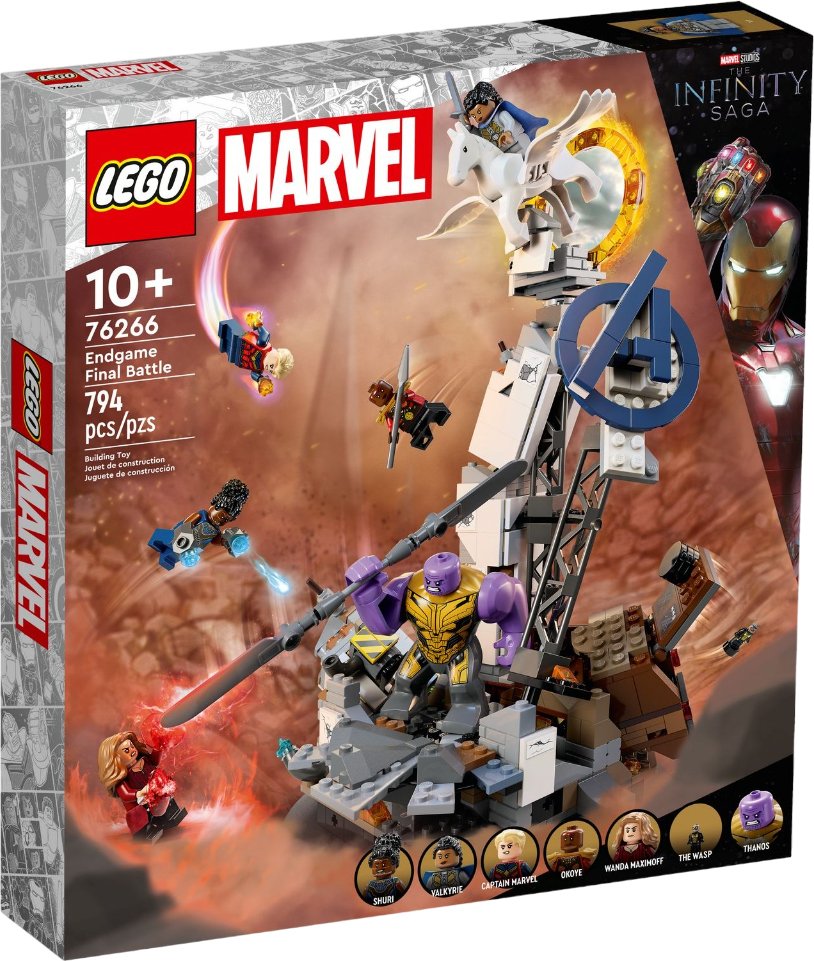 

Конструктор LEGO Marvel 76266 Финал, финальная битва