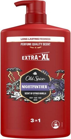 Old Spice Гель для душа + шампунь 3 в 1 Nightpanter 1000 мл