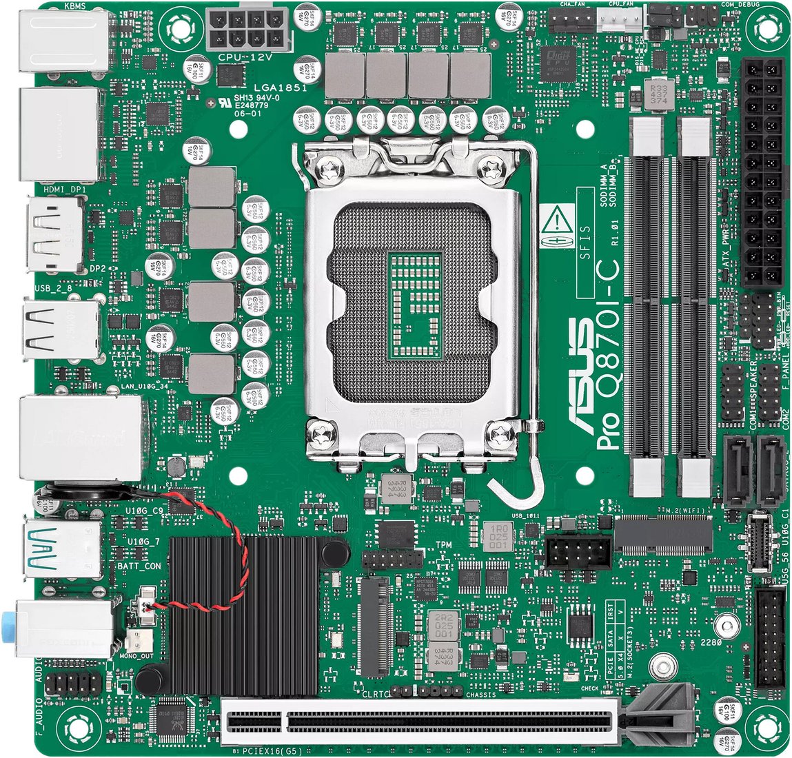 Материнская плата ASUS Pro Q870I-C-CSM