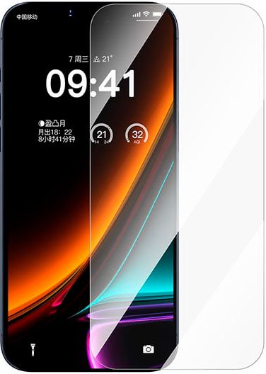 

Защитное стекло Baseus Crystal Series Full-Coverage HD Tempered Glass для iPhone 16 Plus/16 Pro Max