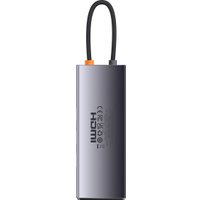USB-хаб Baseus Metal Gleam Series 4-Port USB-A Hub WKWG070013