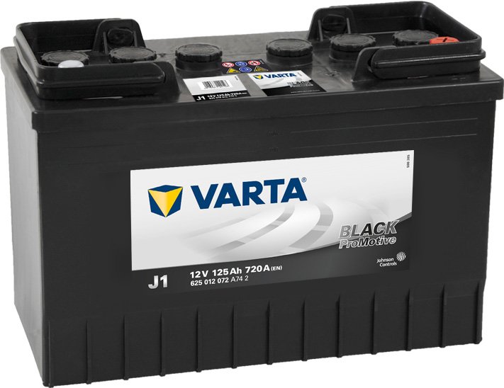 

Автомобильный аккумулятор Varta Promotive Black 625 012 072 (125 А/ч)