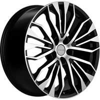 Литые диски Khomen KHW2009 Touareg 20x8.5" 5x112мм DIA 66.6мм ET 33мм Black FP
