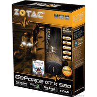 Видеокарта ZOTAC GeForce GTX 580 1536MB GDDR5 (ZT-50105-10P)