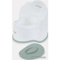 Детский горшок MOWbaby Potty MB083902 (белый/оливковый)