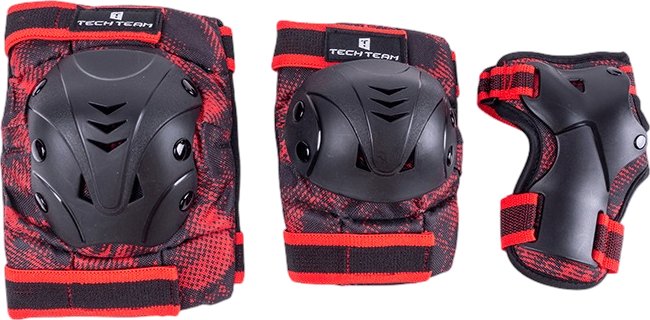 

Комплект защиты Tech Team Safe fit adult 1.0 NN012046 (L, черный/красный)