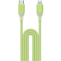 Кабель Momax DL53G 1-Link Flow LC USB Type-C - Lightning (1.2 м, зеленый)