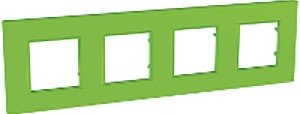 

Рамка Schneider Electric Unica MGU4.708.28 (киви)