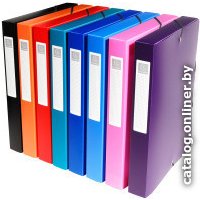 Папка для бумаг Exacompta На резинках 5970E (ассорти)