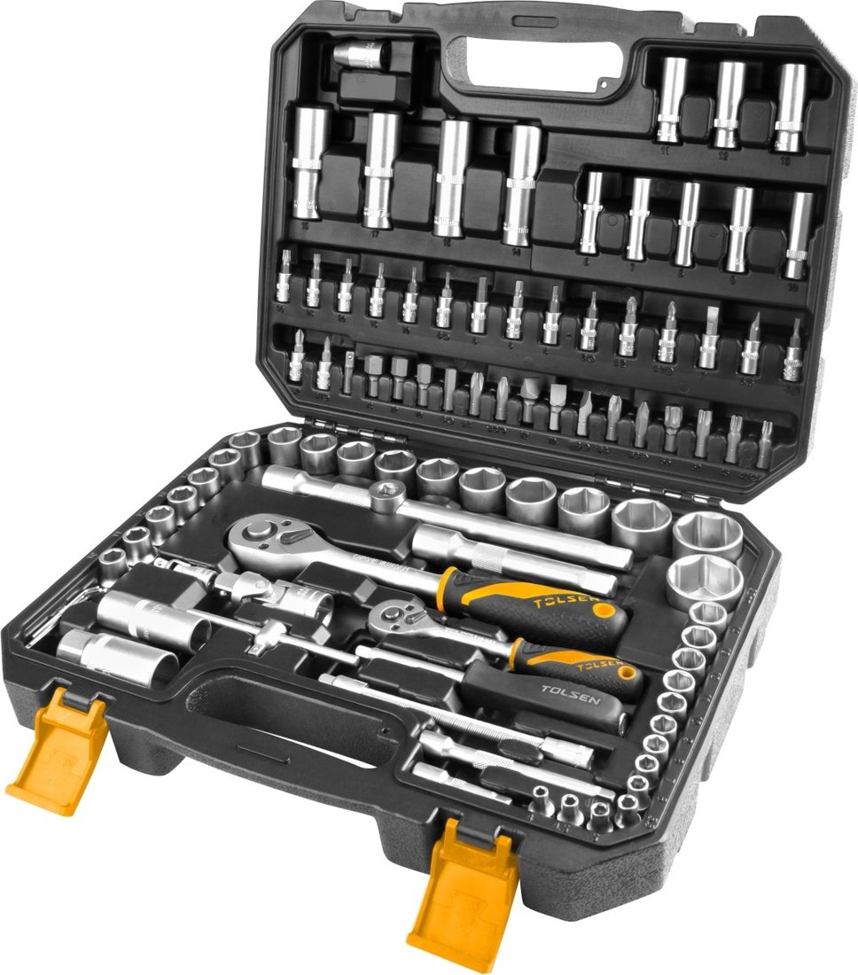 

Универсальный набор инструментов Tolsen TT15145 (94 предмета)
