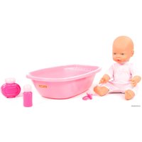 Пупс Полесье Веселый с соской и набором для купания 86778