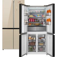 Холодильник side by side Weissgauff WCD 590 Nofrost Inverter Premium Biofresh Gold Glass