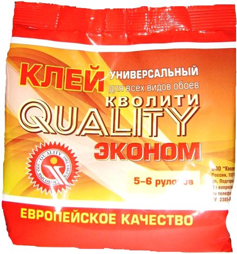 

Клей для обоев Quality Универсальный эконом (150 г)