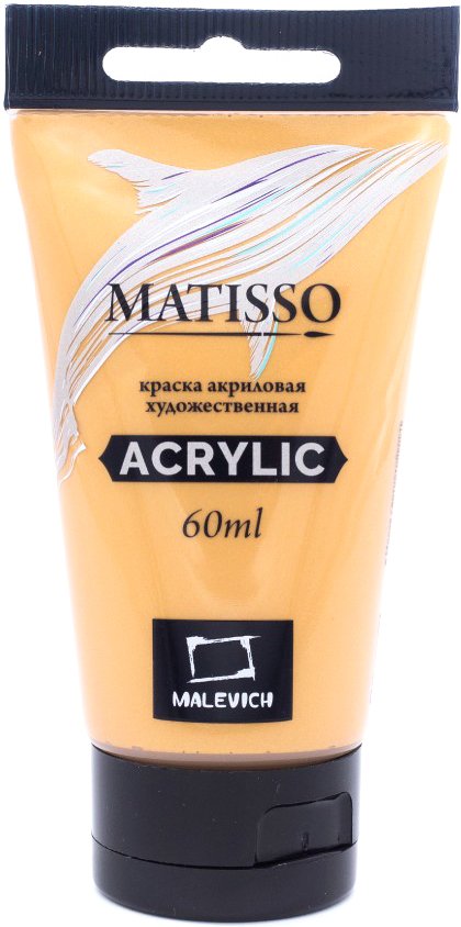 

Акриловая краска Малевичъ Matisso 617144 (60 мл, золото)