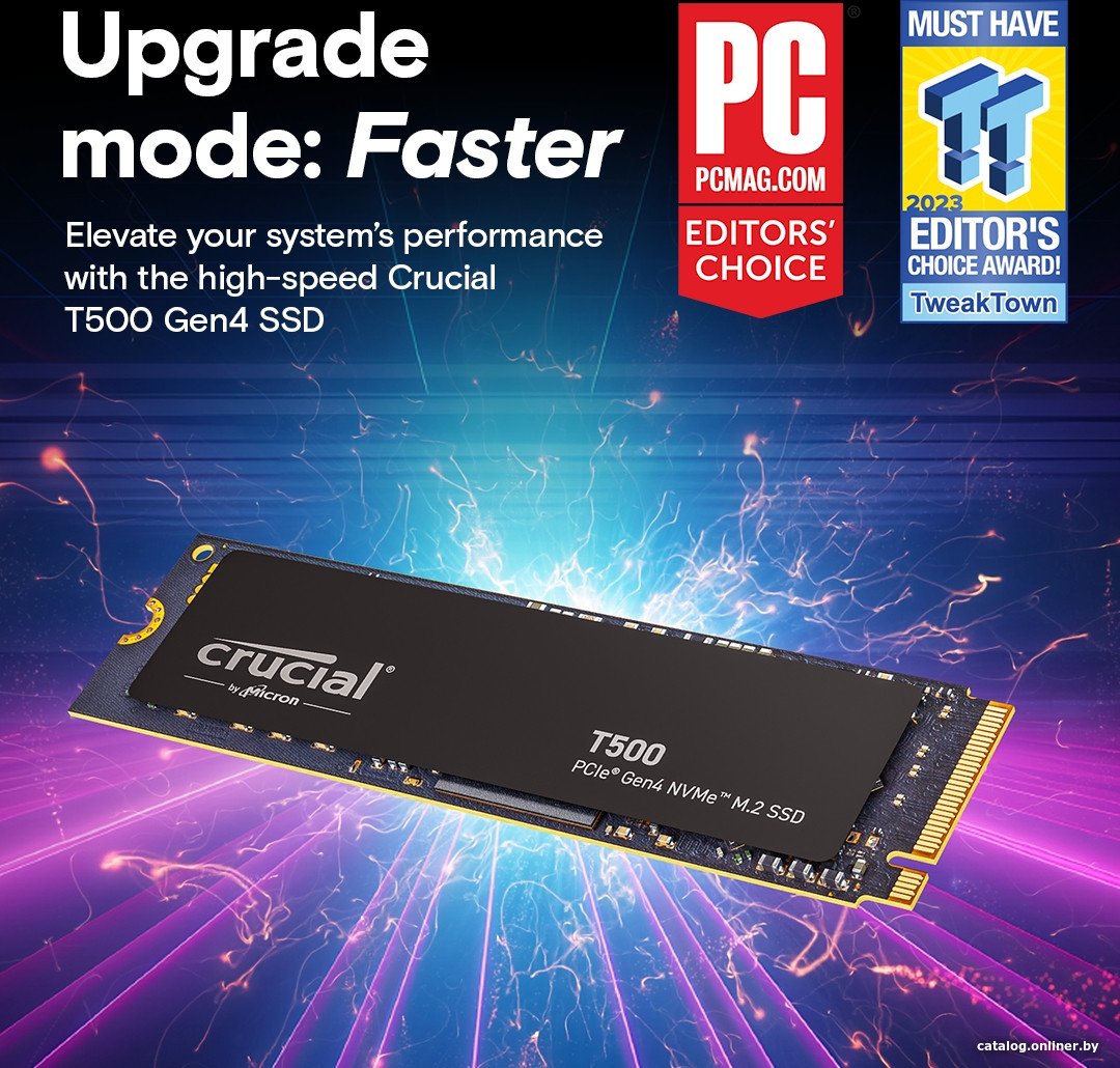 Crucial T500 500GB CT500T500SSD8 SSD купить в Минске