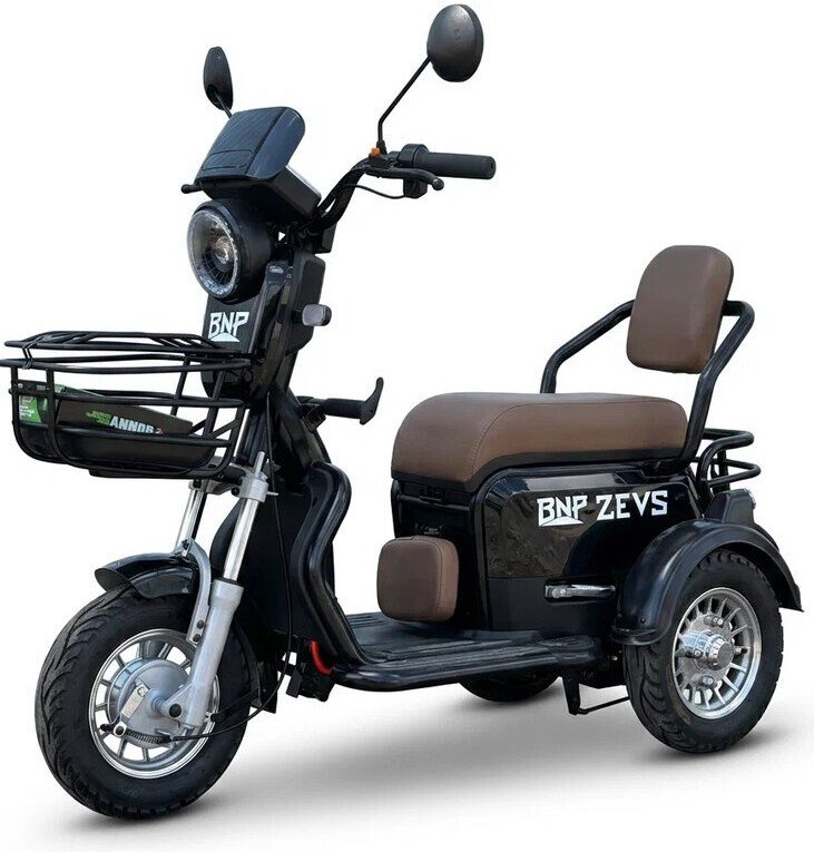 Грузовой электроскутер BNP Zevs new (черный)
