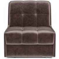 Кресло-кровать Мебель-АРС Барон №2 (бархат, серо-шоколадный Star Velvet 60 Coffee) в Барановичах