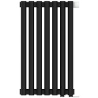 Стальной трубчатый радиатор Сунержа Эстет-00 EU50 500х315 7 секций (матовый черный)