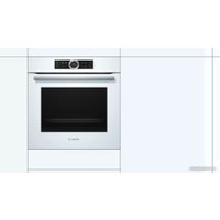 Комплект встраиваемой техники Bosch HBG634BW1 + PUE612FF1J