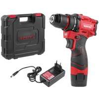 Дрель-шуруповерт Wortex LX BD 1215-1 Li 1333698 (с 1-им АКБ, кейс)