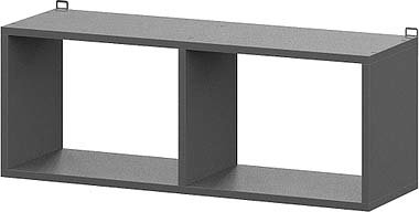 

Полка Mio Tesoro Денвер книжная (графит серый)