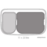Система сортировки мусора Brabantia Bo Touch Bin 3x11 л (бежевый)