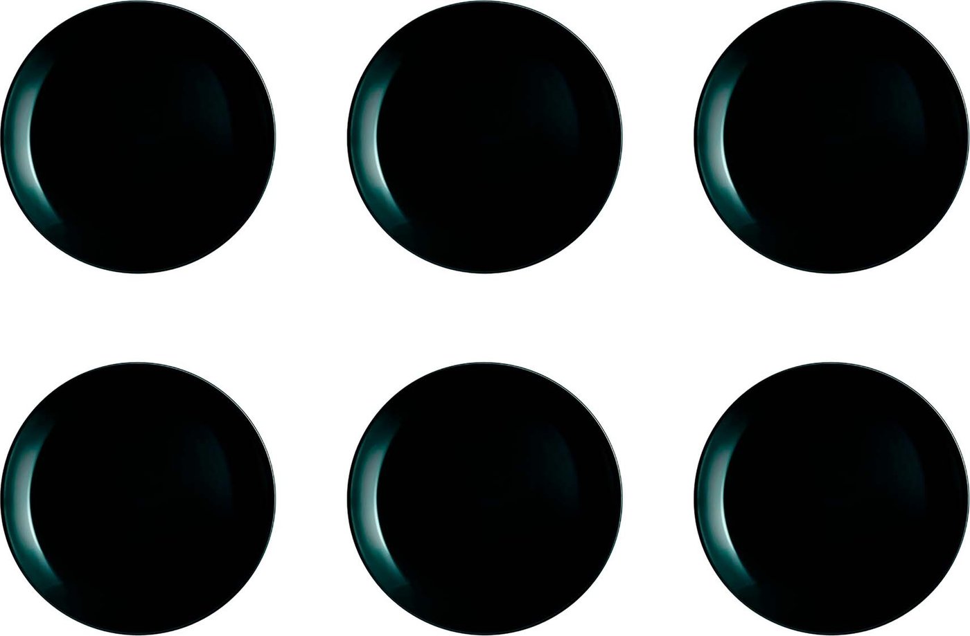 

Набор тарелок Luminarc Diwali Noir P0789-ECOM (6шт)