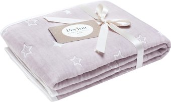 Плед Perina Звезды ПЛ-01.1 80x110 (розовый)